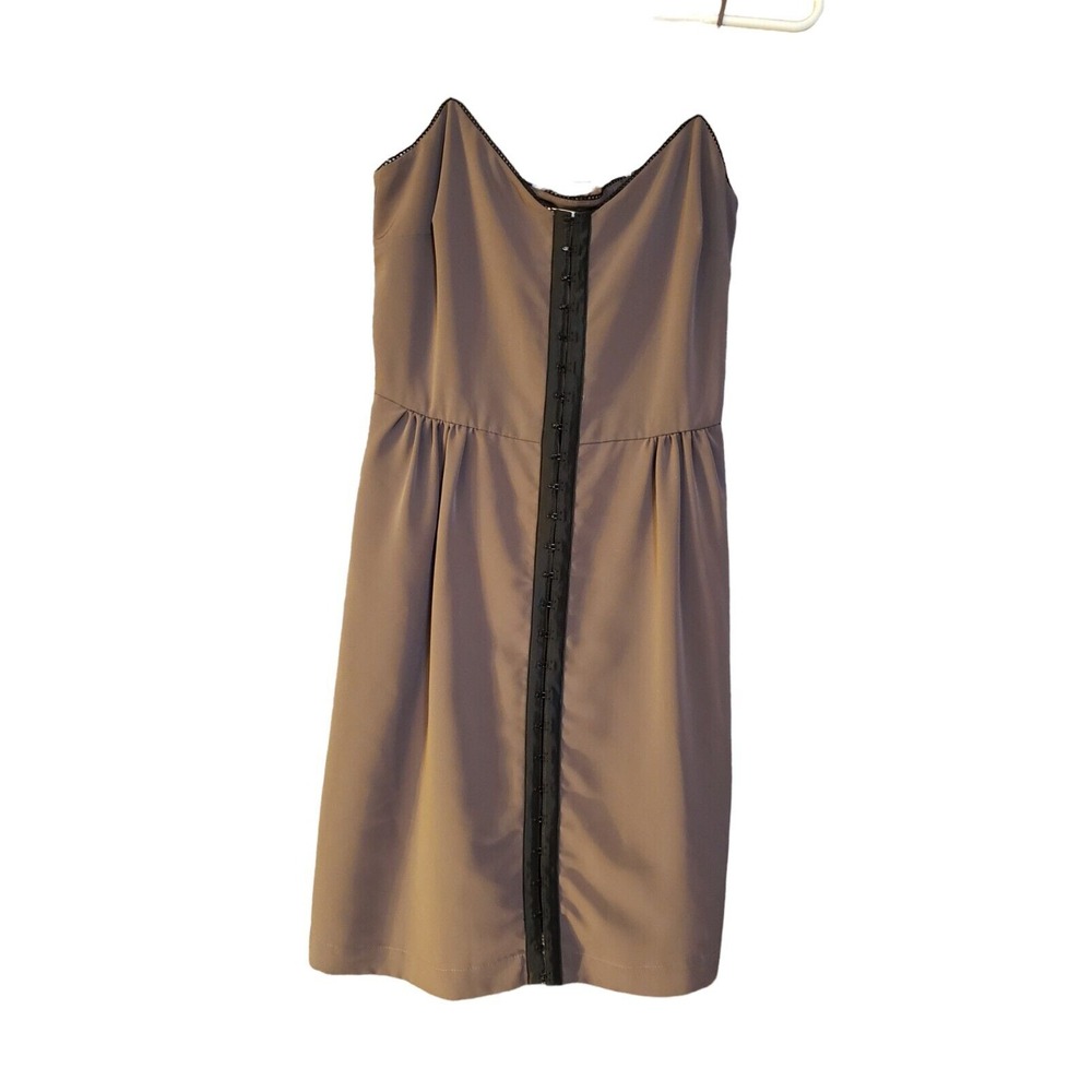 Dolce Vita Womens Slip Dress Size M Corset Back Hook & Eye Spaghetti Straps